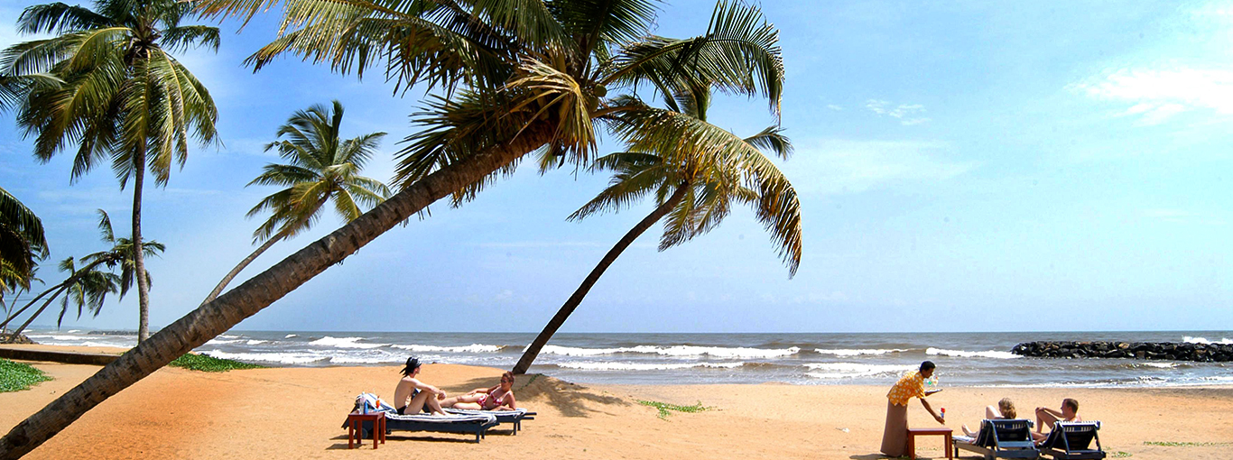 Sri Lanka, an island floating in the blue water